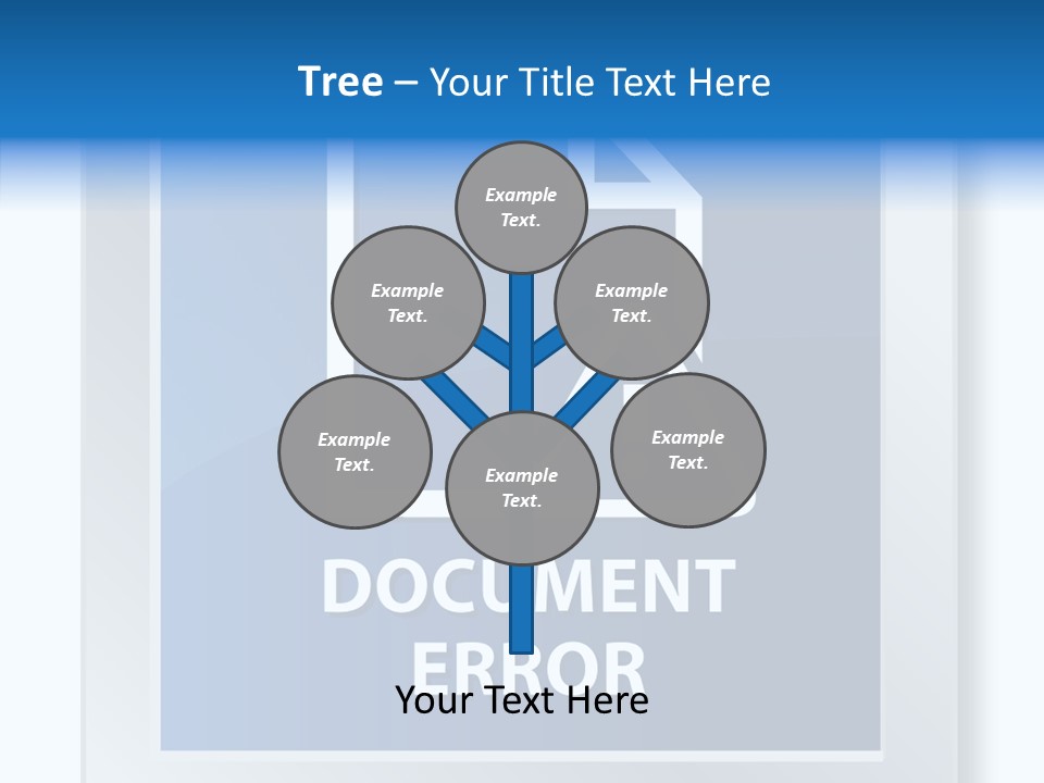 Error Development Process PowerPoint Template