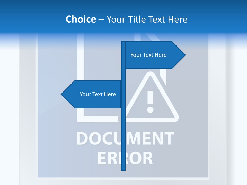 Error Development Process PowerPoint Template