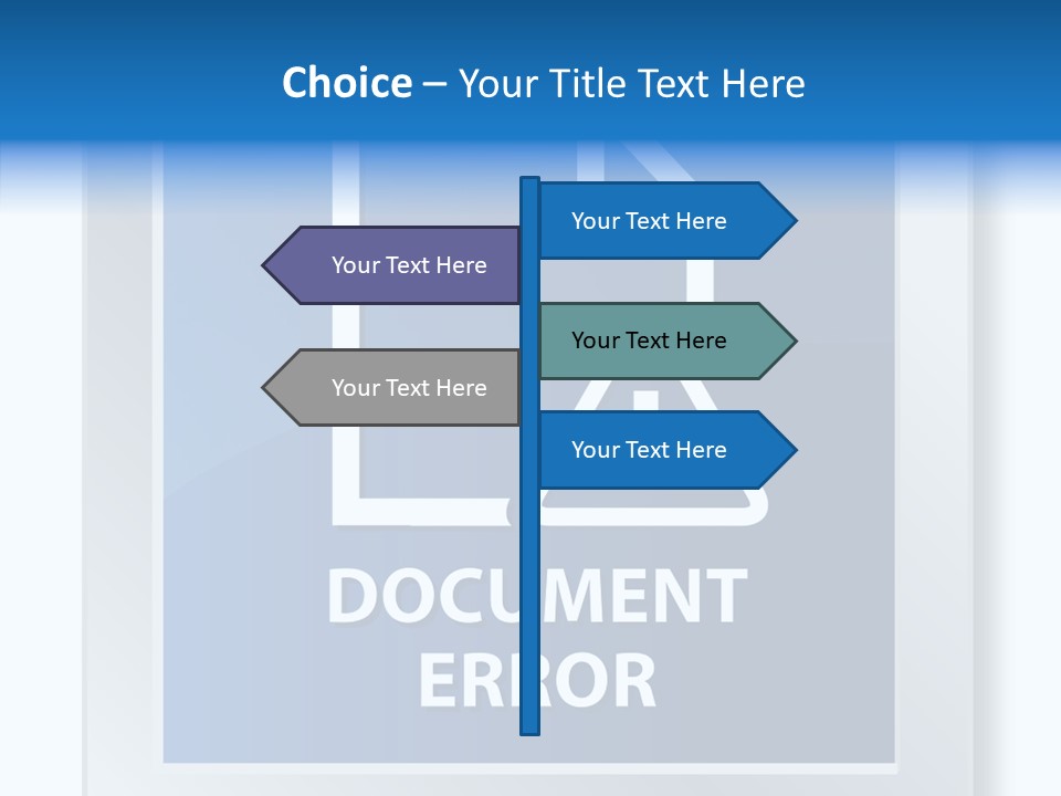 Error Development Process PowerPoint Template