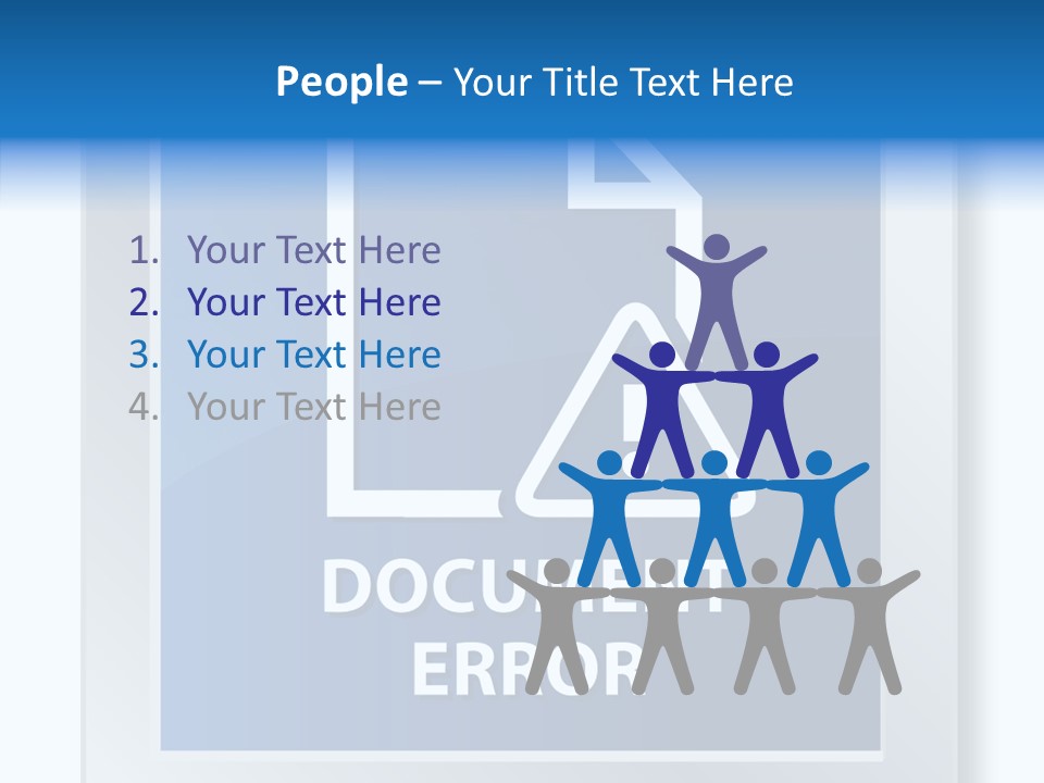 Error Development Process PowerPoint Template