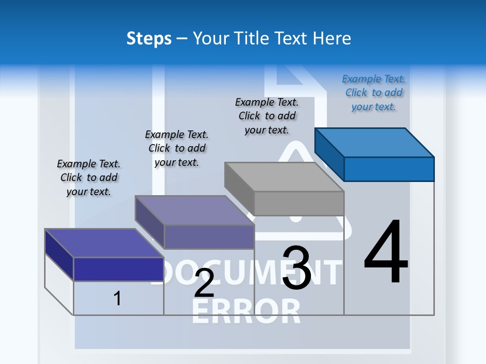 Error Development Process PowerPoint Template