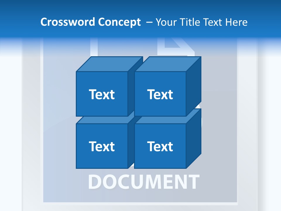 File Innovation Glossy PowerPoint Template