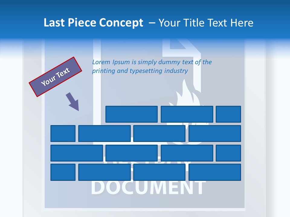 File Innovation Glossy PowerPoint Template