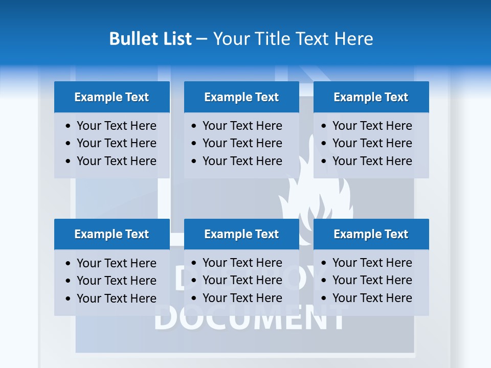 File Innovation Glossy PowerPoint Template