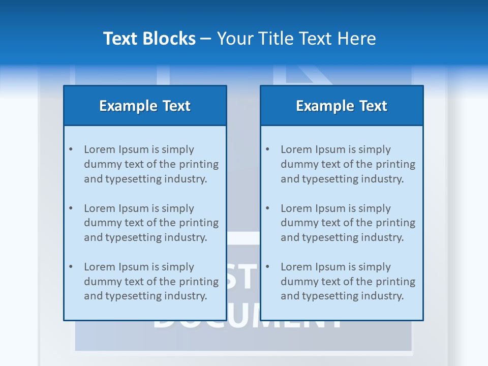 File Innovation Glossy PowerPoint Template