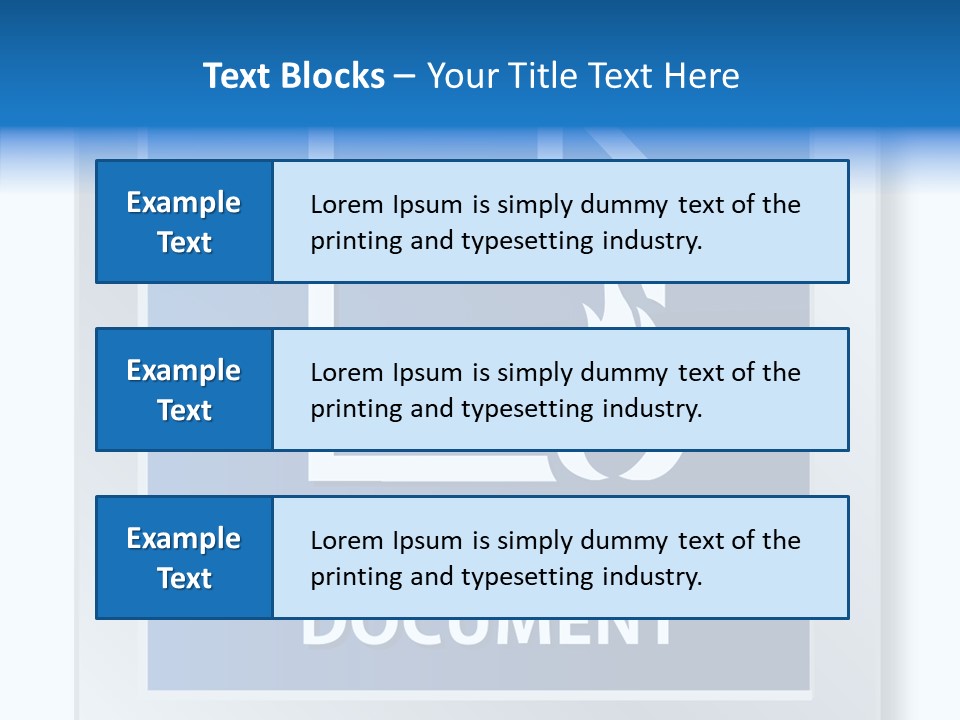 File Innovation Glossy PowerPoint Template