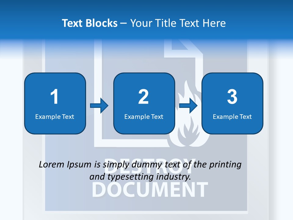 File Innovation Glossy PowerPoint Template