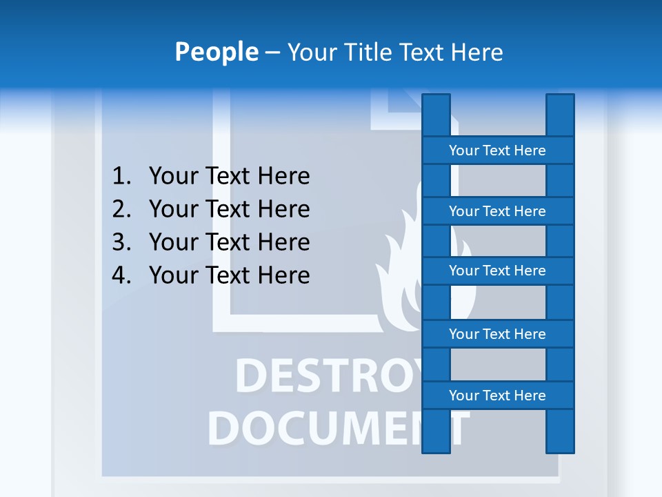 File Innovation Glossy PowerPoint Template