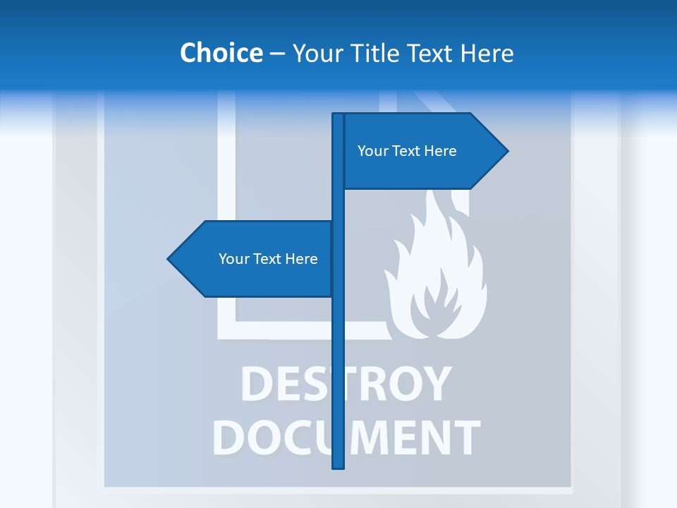 File Innovation Glossy PowerPoint Template