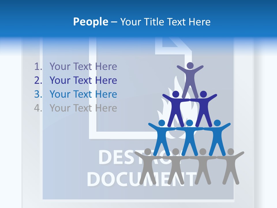 File Innovation Glossy PowerPoint Template