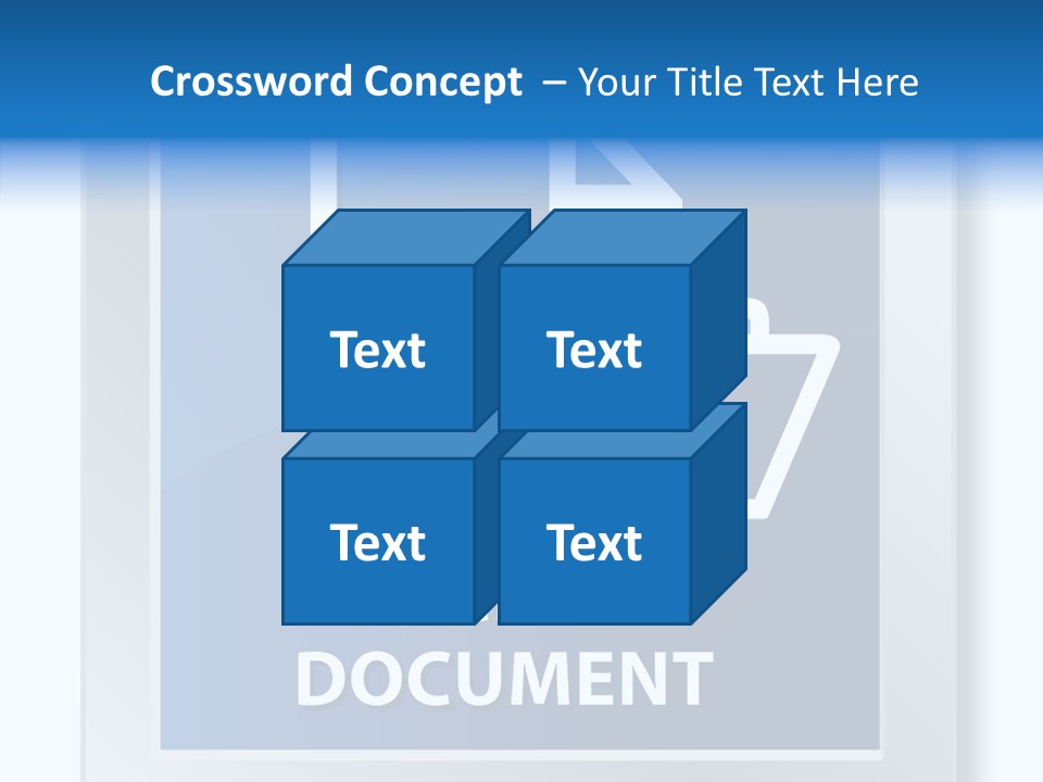 Button Down Save File PowerPoint Template