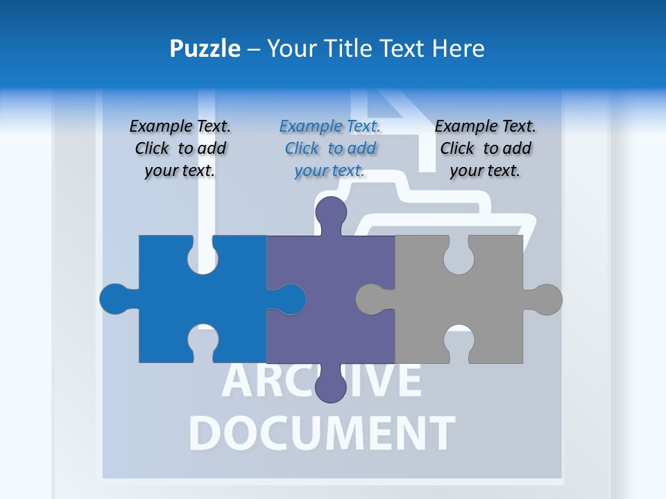 Button Down Save File PowerPoint Template