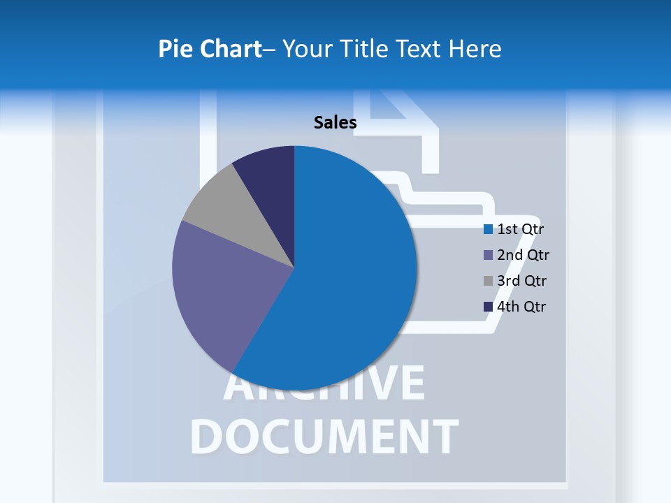 Button Down Save File PowerPoint Template