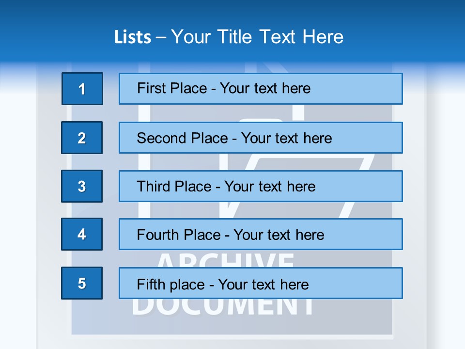 Button Down Save File PowerPoint Template