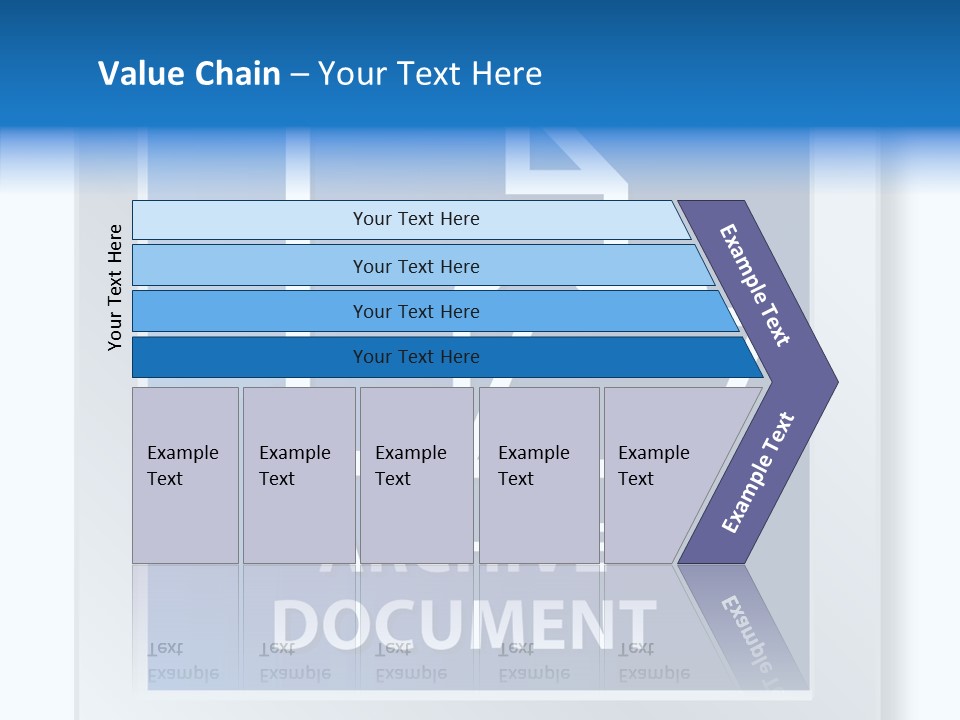 Button Down Save File PowerPoint Template