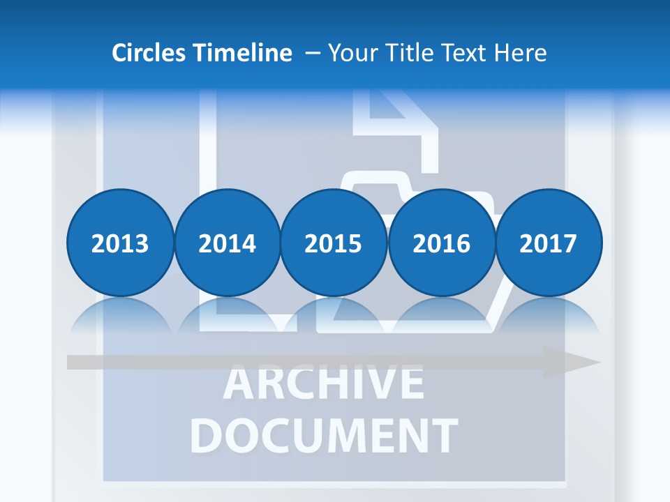 Button Down Save File PowerPoint Template