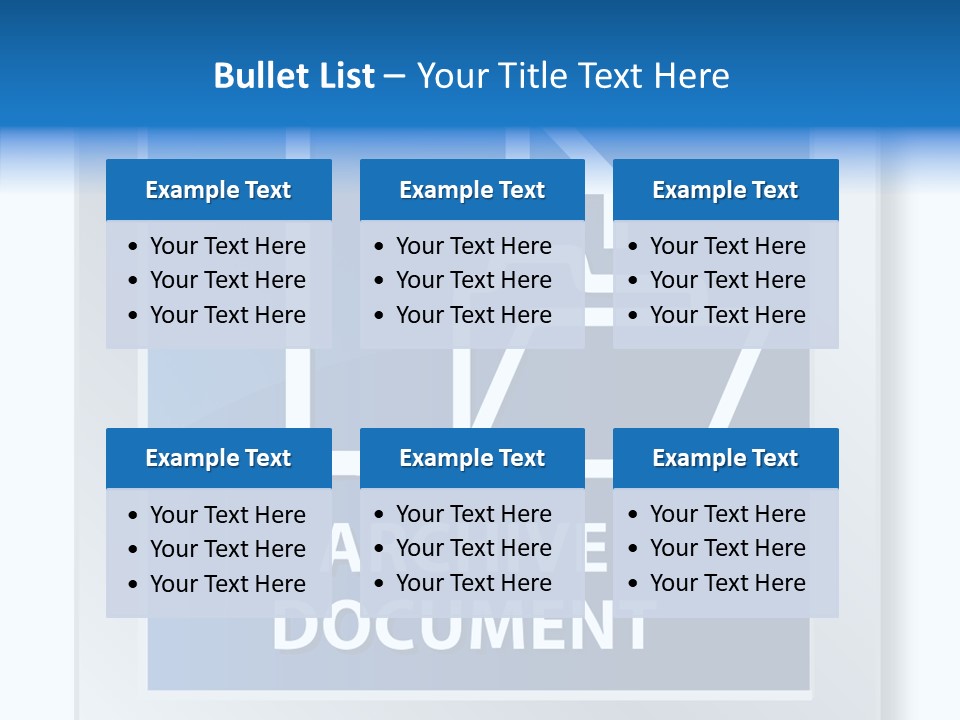 Button Down Save File PowerPoint Template