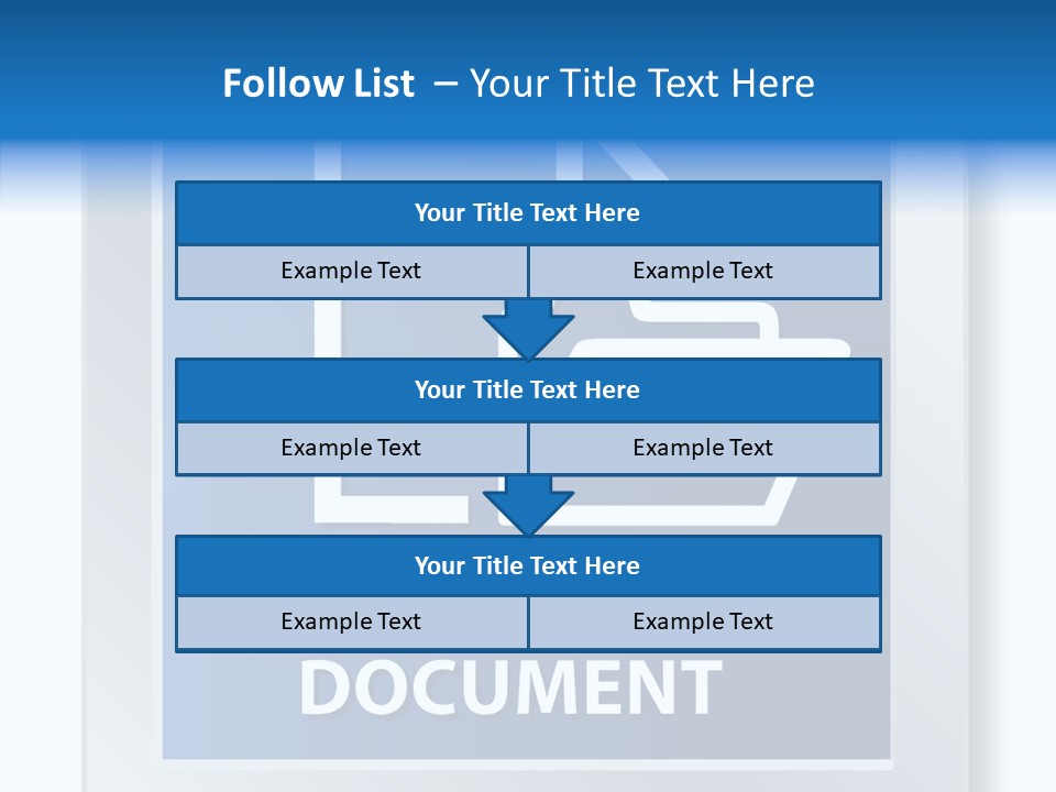 Button Down Save File PowerPoint Template
