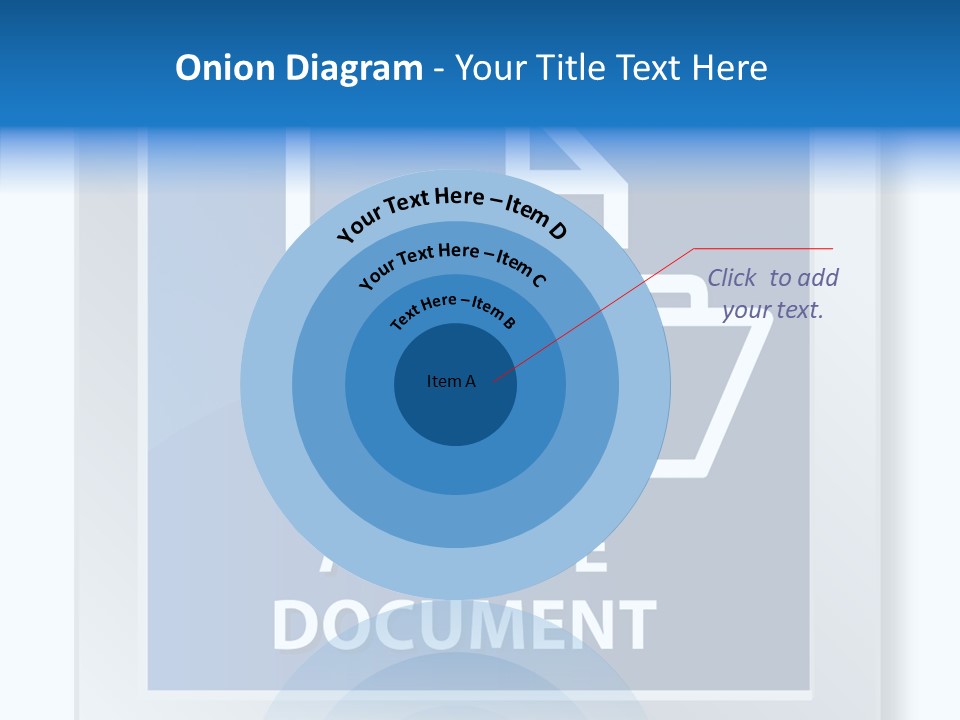 Button Down Save File PowerPoint Template
