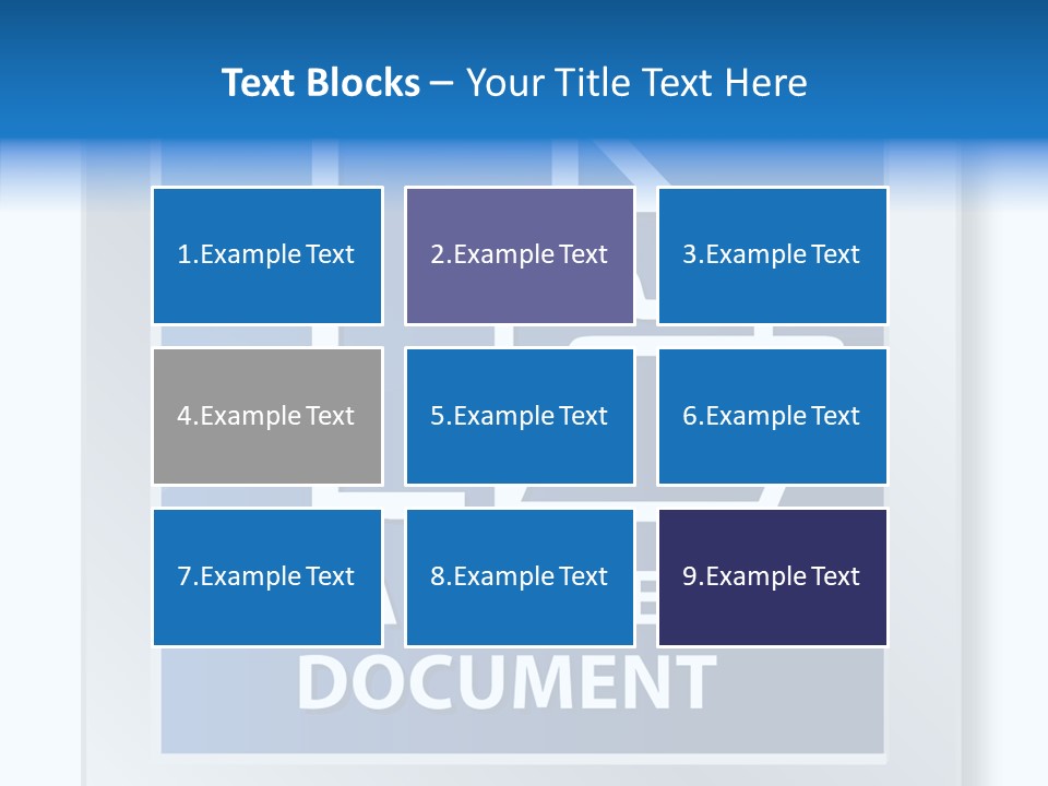 Button Down Save File PowerPoint Template