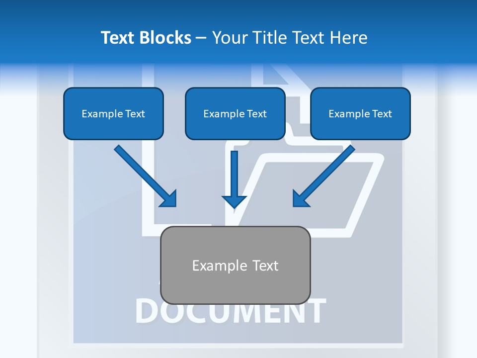 Button Down Save File PowerPoint Template
