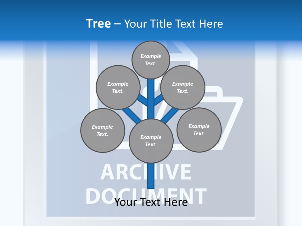 Button Down Save File PowerPoint Template