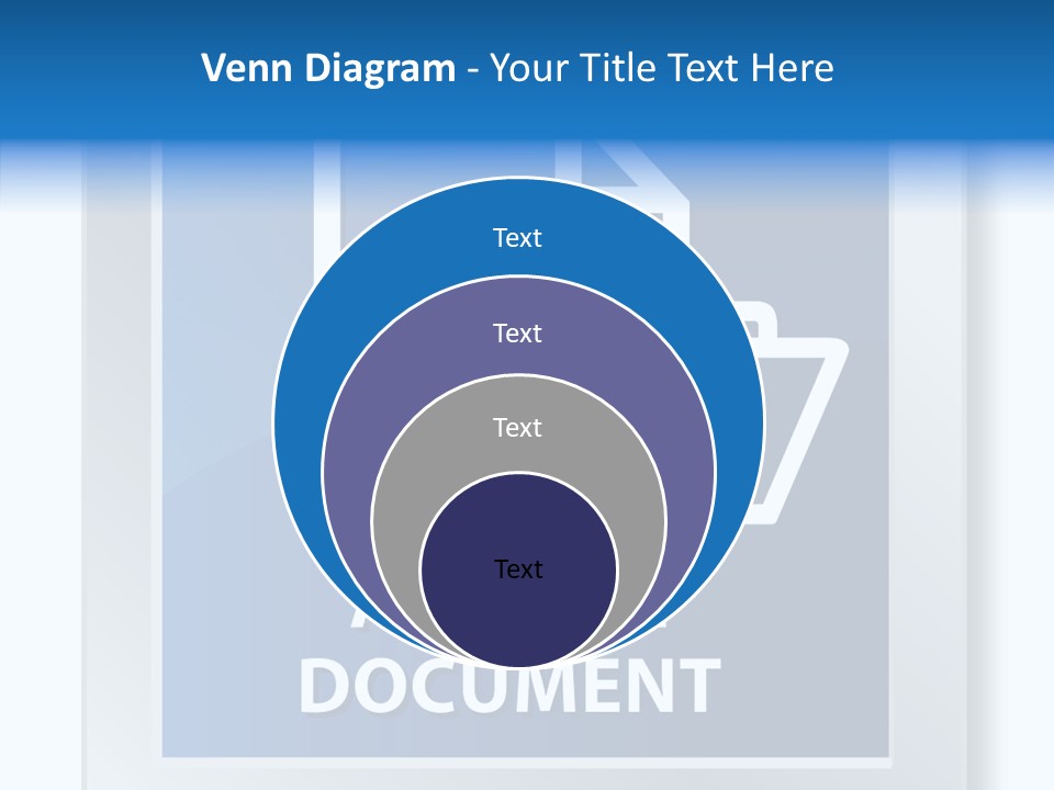 Button Down Save File PowerPoint Template
