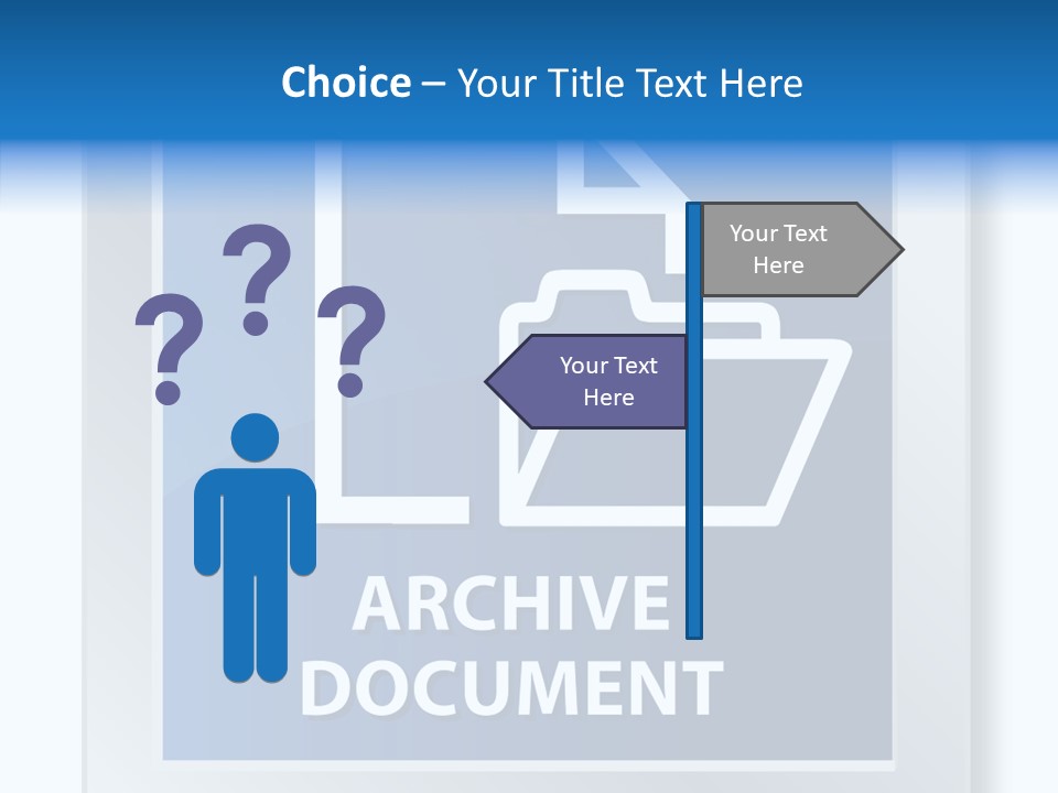 Button Down Save File PowerPoint Template