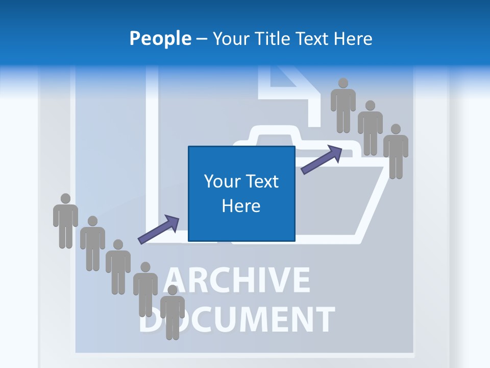 Button Down Save File PowerPoint Template