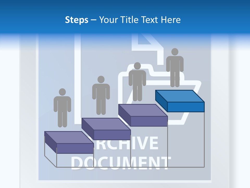 Button Down Save File PowerPoint Template