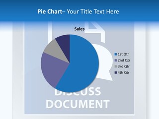 Blue Process Call Out PowerPoint Template