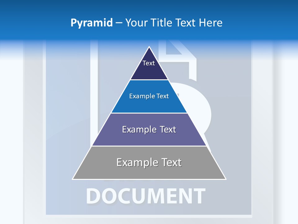 Blue Process Call Out PowerPoint Template