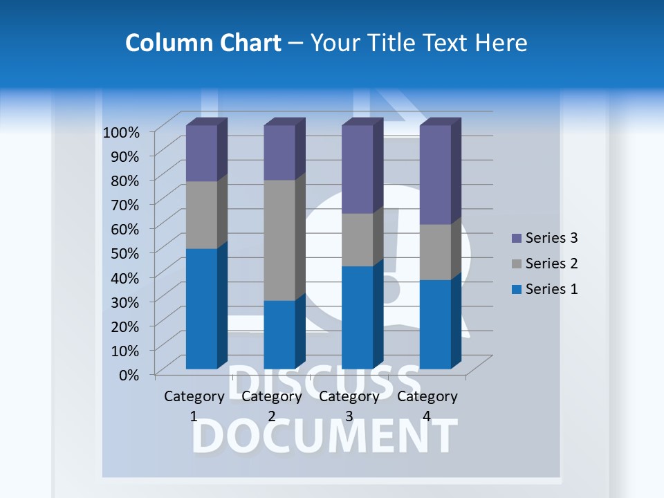 Blue Process Call Out PowerPoint Template