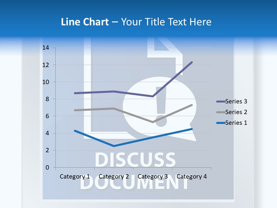 Blue Process Call Out PowerPoint Template