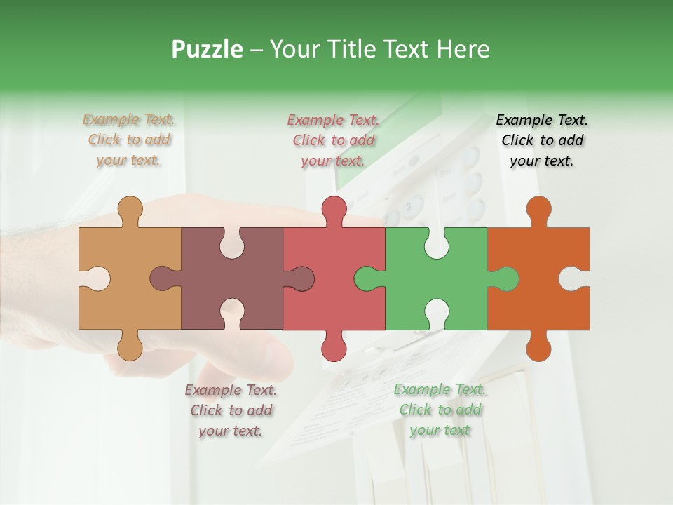 System Household Fire PowerPoint Template