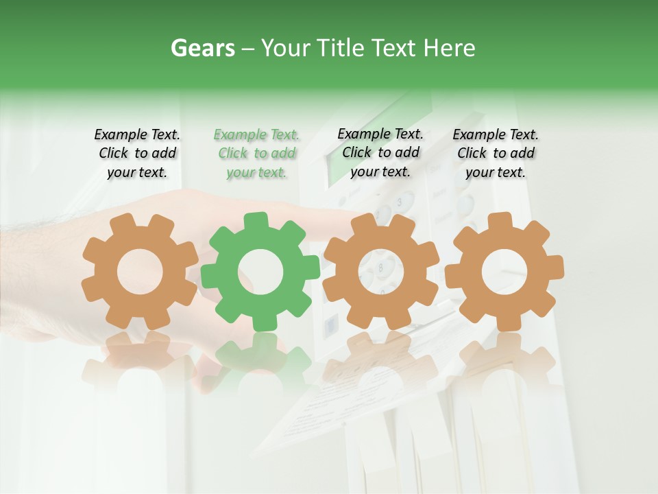 System Household Fire PowerPoint Template