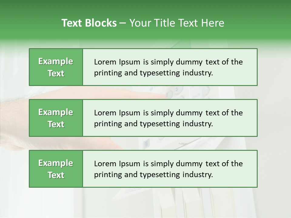 System Household Fire PowerPoint Template