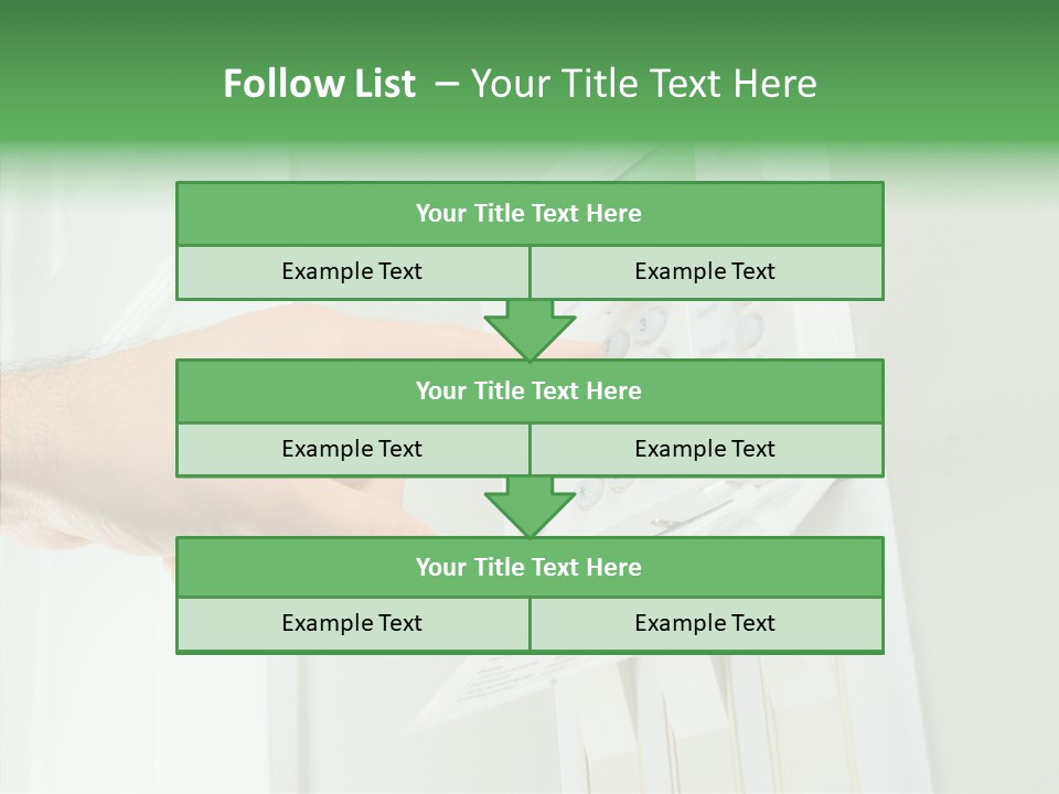 System Household Fire PowerPoint Template