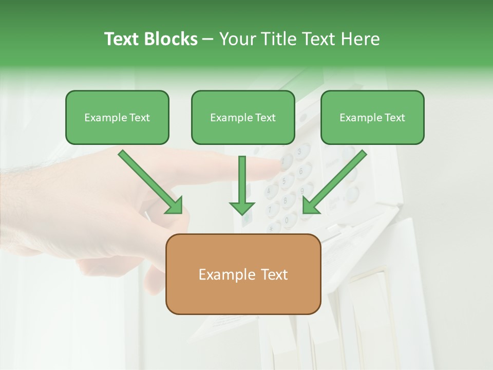 System Household Fire PowerPoint Template