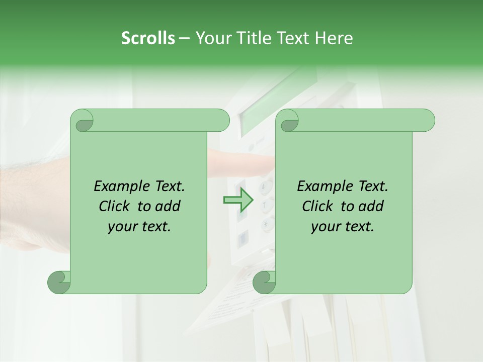 System Household Fire PowerPoint Template
