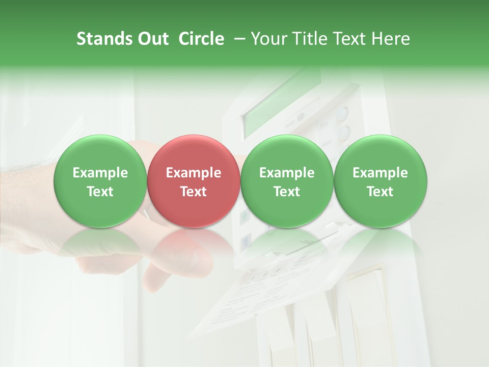 System Household Fire PowerPoint Template