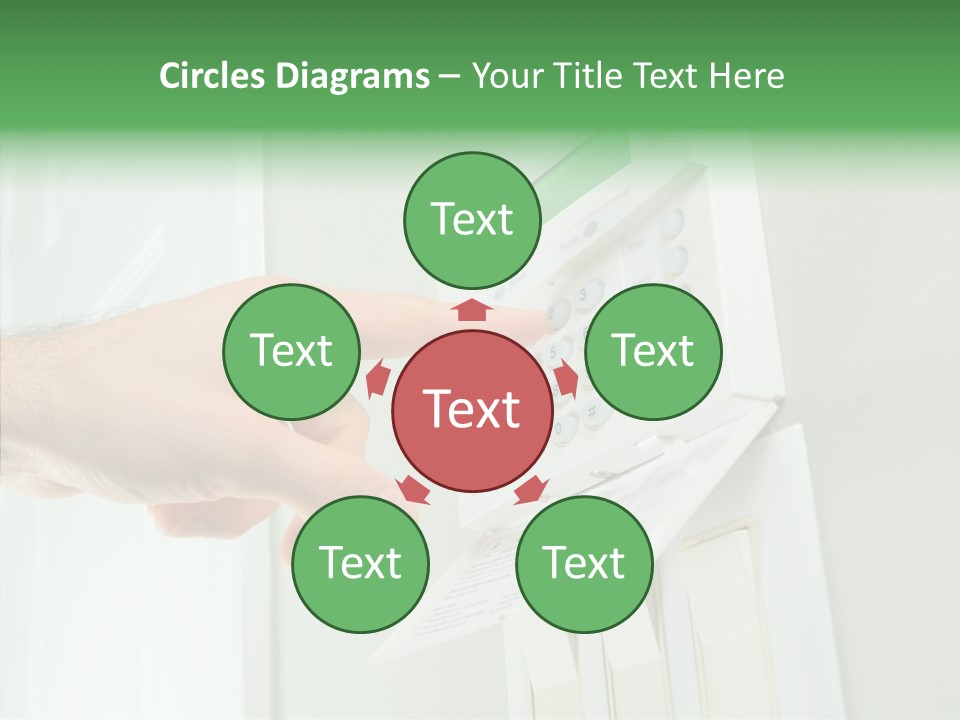 System Household Fire PowerPoint Template