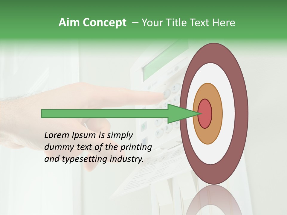 System Household Fire PowerPoint Template