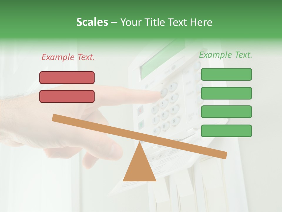 System Household Fire PowerPoint Template