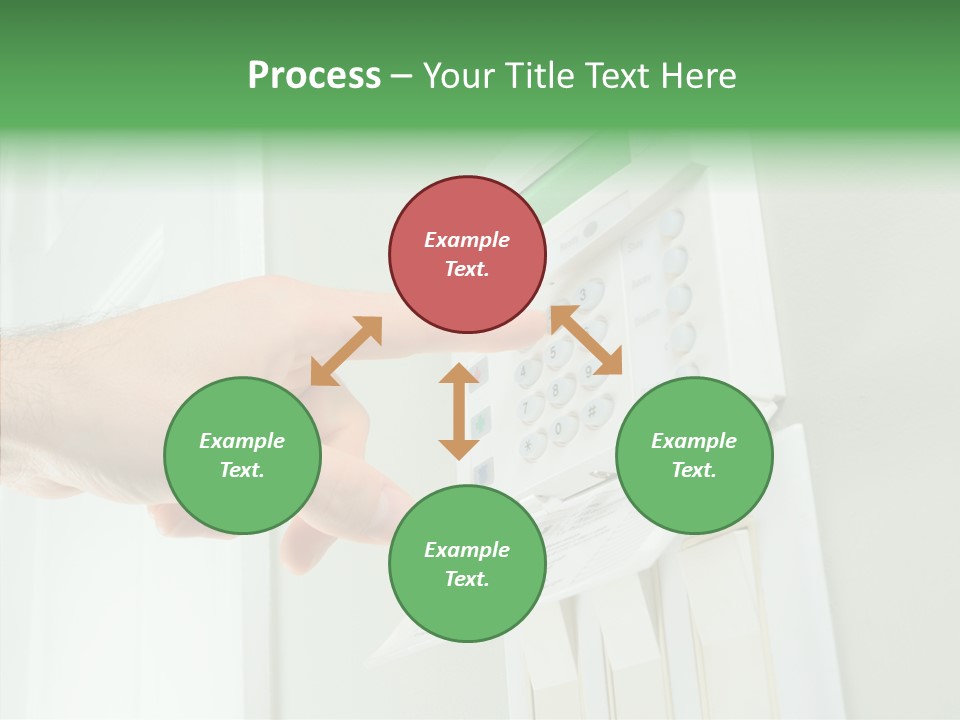 System Household Fire PowerPoint Template