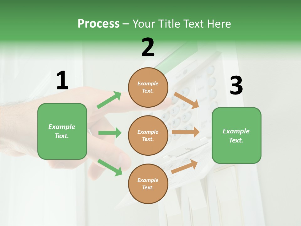 System Household Fire PowerPoint Template