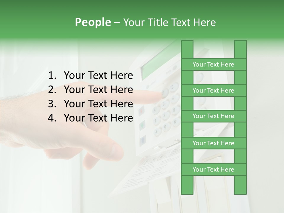 System Household Fire PowerPoint Template