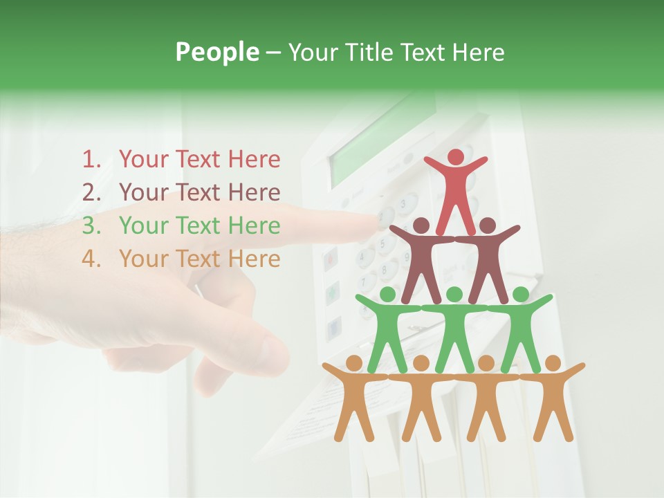 System Household Fire PowerPoint Template