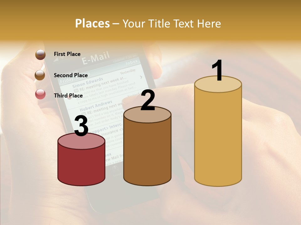 Message Internet Mail PowerPoint Template