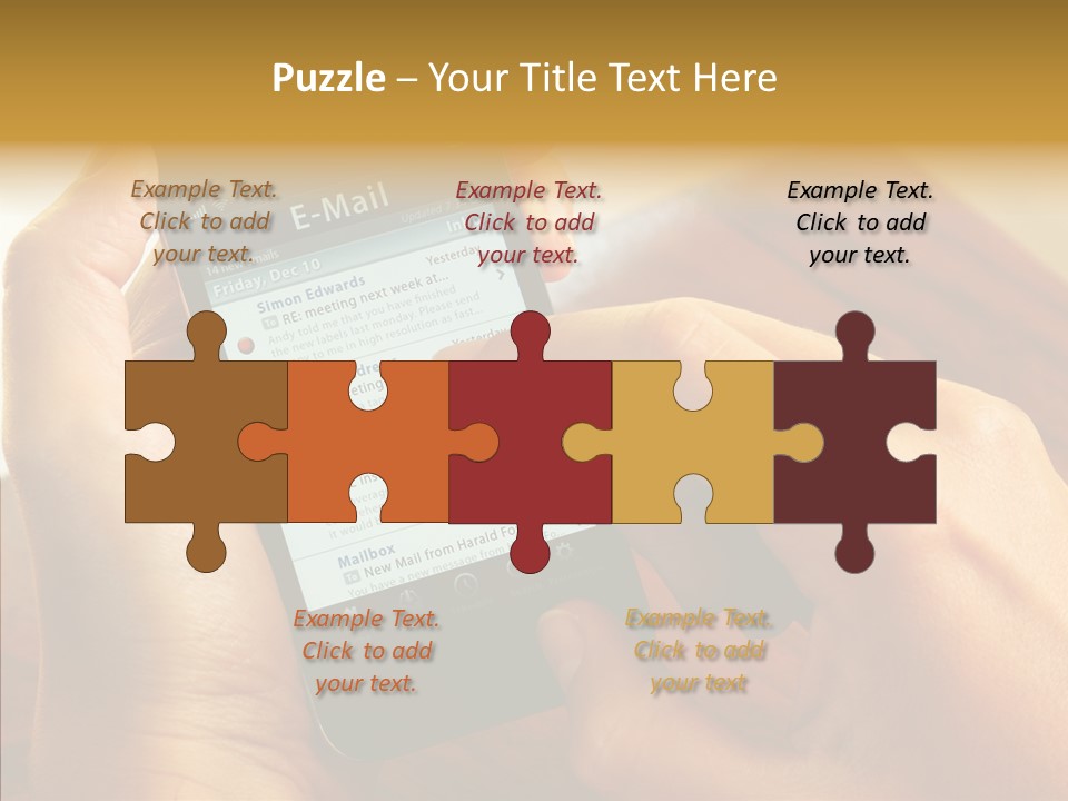 Message Internet Mail PowerPoint Template